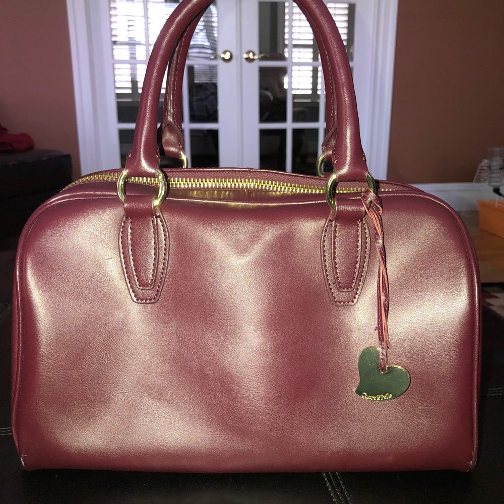 Cuore & Pelle Burgundy Bag